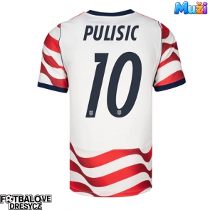Spojené státy Christian Pulisic #10 Domácí Dres MS 2026 Krátký Rukáv
